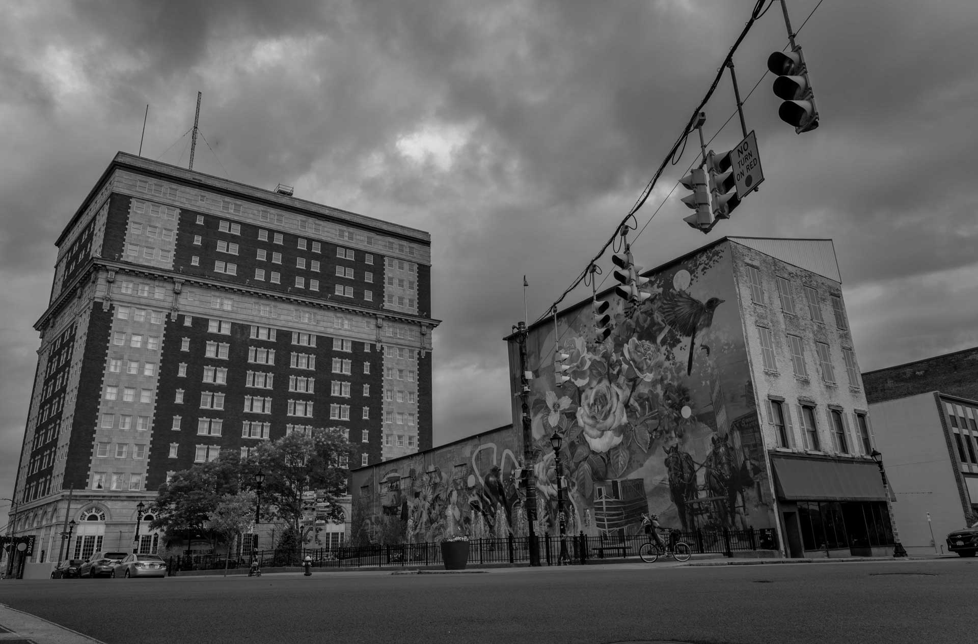 Downtown Utica, New York, Aug. 19, 2024. Over the last 45 years, about 17,000 refugees have been resettled in Utica.