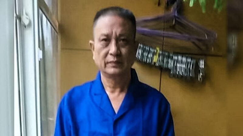 Shanghai-based retired teacher Gu Guoping, 67, was being held incommunicado after sharing clips of last week's Sitong Bridge protest in Beijing. Credit: Gu Guoping