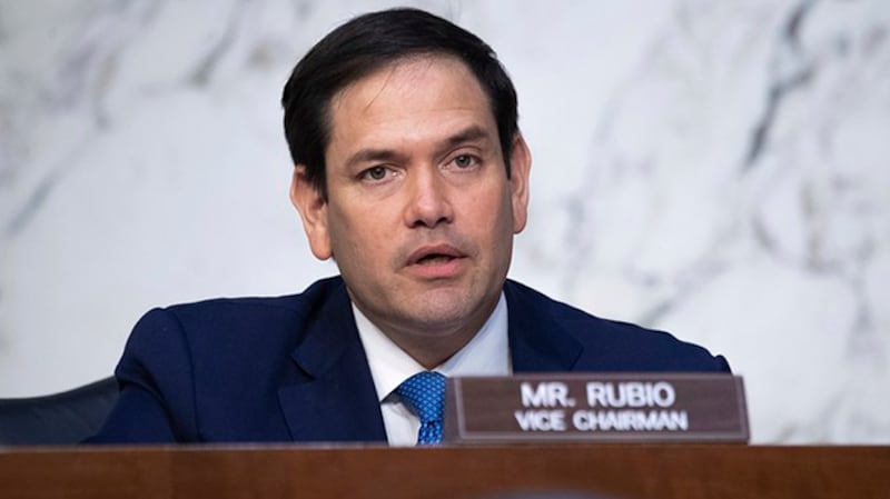 美国联邦参议员卢比奥（Marco Rubio ）2021年8月17日提出，美国政府应该在美国封禁字节跳动的主要产品抖音海外版Tiktok。（美联社图片）