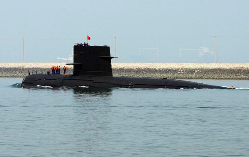 A People's Liberation Army's Navy (PLAN) Yuan-class submarine, in an undated photo. Credit: U.S. Naval Institute