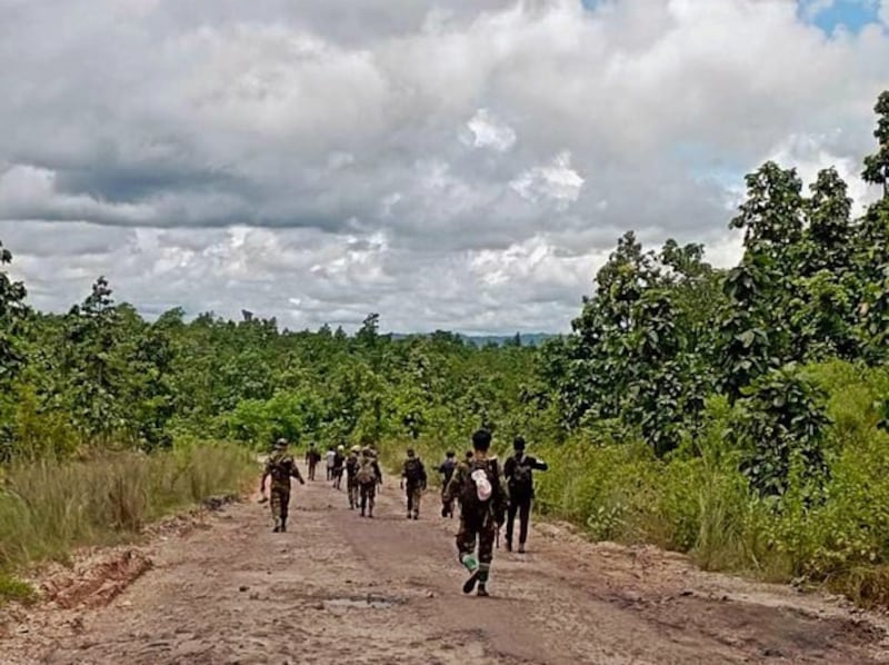 Undated photo of Taze People's Defense Force. Credit: Taze PDF