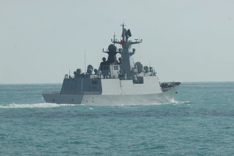 People’s Liberation Army-Navy Jiangkai-class frigate Hengyang in Australian exclusive economic zone on Feb. 11, 2025
Credit: Australian Defence Force