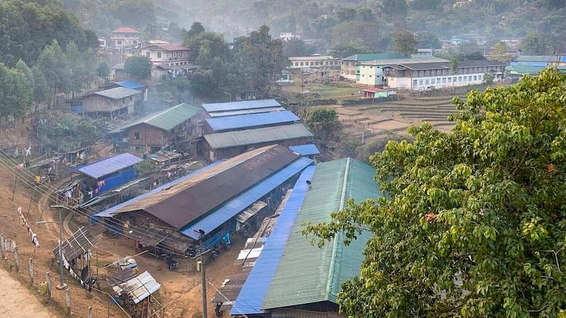 Chipwi township in Kachin state Jan. 24, 2024. (Citizen Photo)