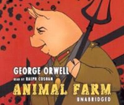 Cuốn Animal Farm của George Orwell được tái xuất bản với nhiều mẫu bìa khác nhau. (Tower/book)