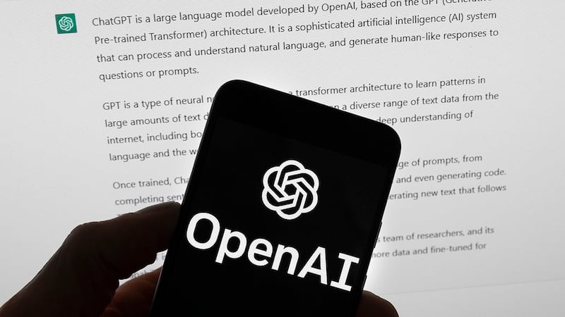 人工智能软件OPEN AI（美联社图片）