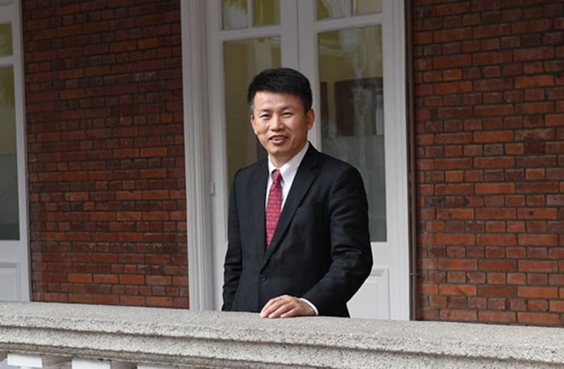 University of Hong Kong Business School Dean Cai Hongbin is seen in an undated photo. (University of Hong Kong)