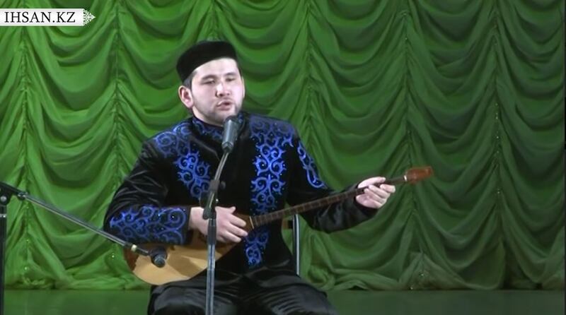 Kazakhstani singer Didar Kamiev in an undated photo.