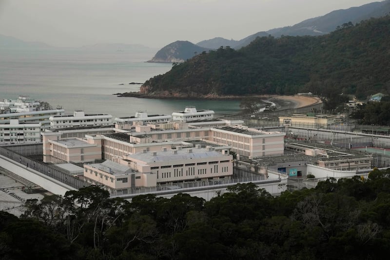 Shek Pik Prison is seen in Hong Kong, Jan. 19, 2022. Credit: Kin Cheung/AP