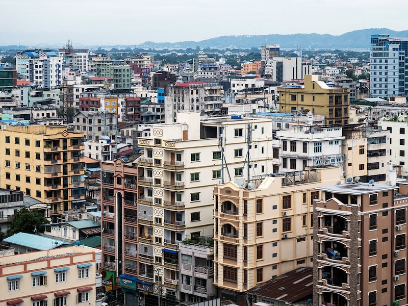 Mandalay, the second-largest city in Myanmar, is seen  July 5, 2024.