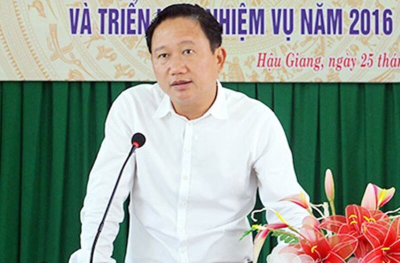 Ông Trịnh Xuân Thanh, nguyên Phó chủ tịch UBND tỉnh Hậu Giang. 