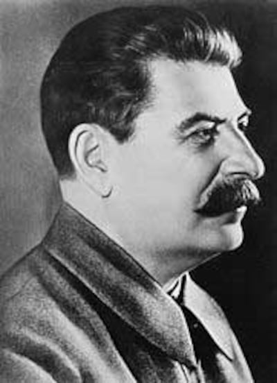 Joseph V. Stalin. Photo courtesy of Wikipedia.