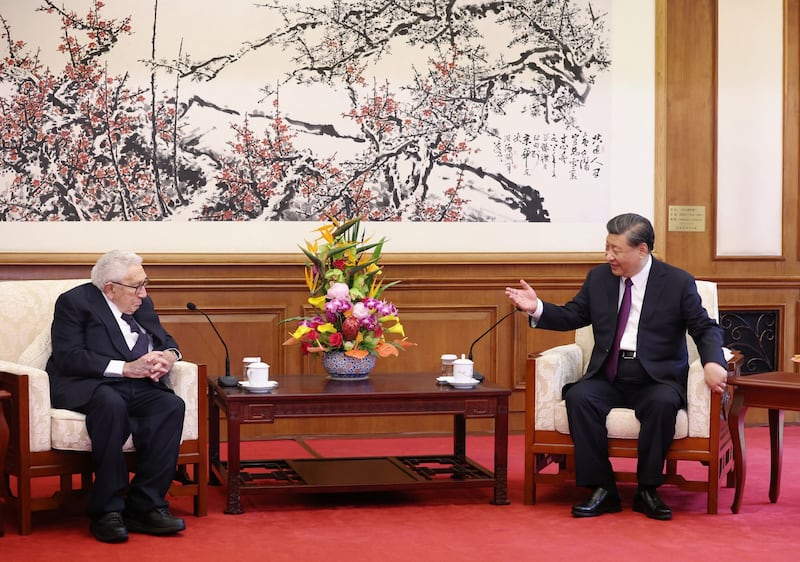 Diaoyutai State Guesthouse in Beijing, July 20, 2023. (China Daily via Reuters)