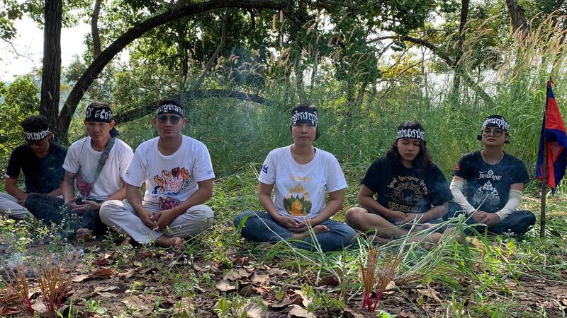 Khmer Thavirak hunger Strike on 07-11-2022 at Prah Vihear Province.jpg