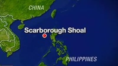 Bãi cạn Scarborough trên bản đồ thế giới- Philippine media screenshot 