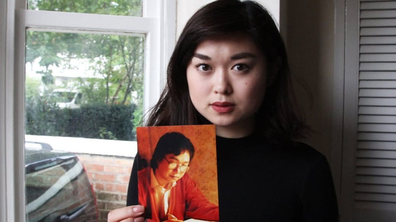 Angela Gui campaigns for the release of her father, Swedish national and former Hong Kong book publisher Gui Minhai.