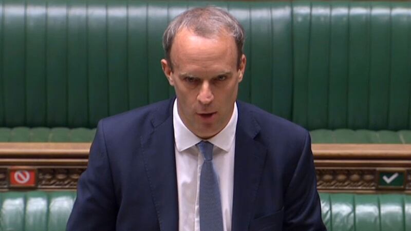  2020年7月6日，英国外相拉布（ Dominic Raab ）于国会应询时表示，不排除将香港特首林郑月娥列入第 2 波制裁名单。