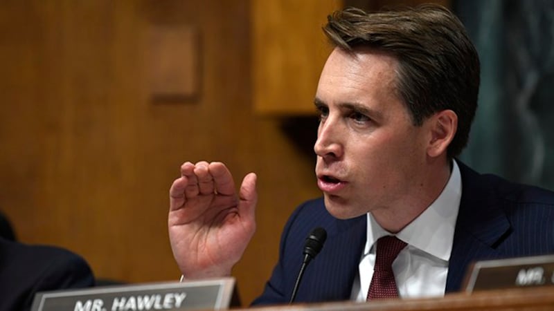 美国联邦参议员霍利（Josh Hawley）（美联社）