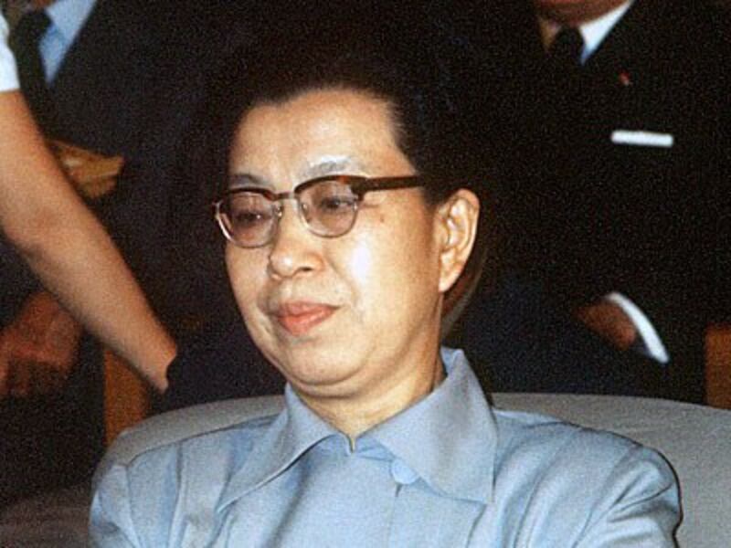 Jiang Qing, Chinese communist political leader and third wife of Mao Zedong, is pictured in Beijing, Sept. 8, 1973. 