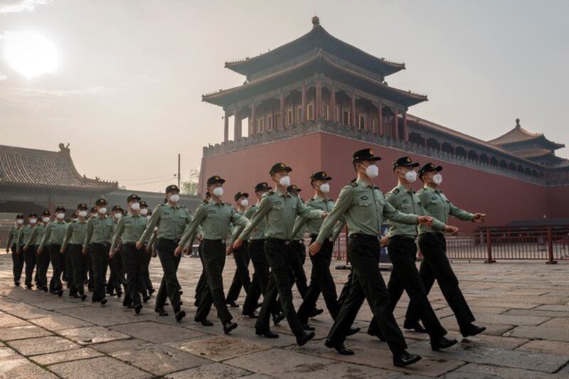 范畴认为中国取代了苏联，成为美国最大对手，再激烈下去就会成为美国最大的敌人。(法新社)