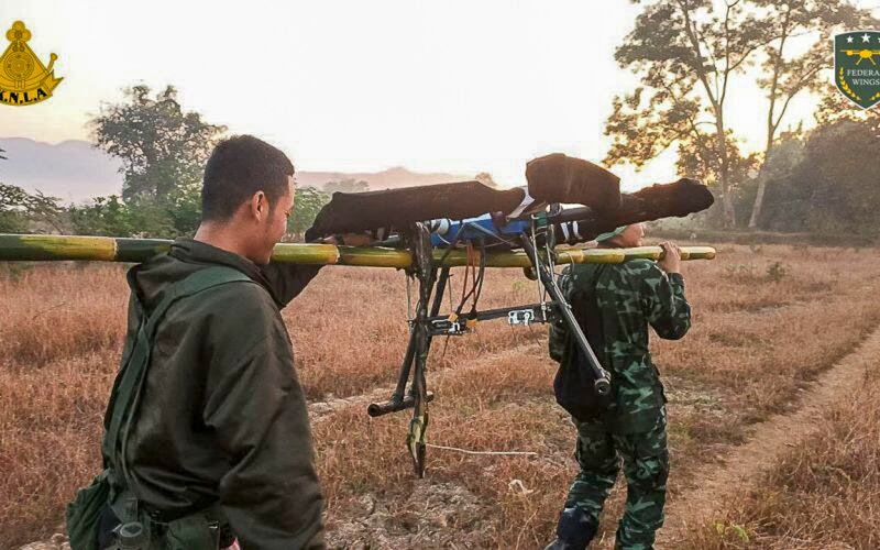 Members of the anti-junta Federal Wings drone squad, September 4, 2023. (Photo: Federal Wings)