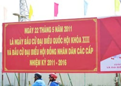 Bích chương cổ động bầu Quốc hội 2011