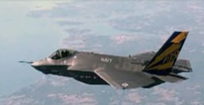 Phi cơ chiến đấu F-35 của hải quân Hoa Kỳ- U.S. Navymil.com screenshot