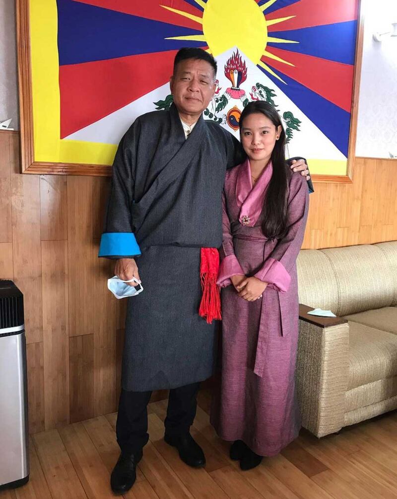 Sakina Batt, who worked for the Central Tibetan Authority for four years, met Sikyong Penpa Tsering last year.