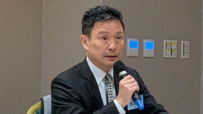 但是国防大学政治作战学院中共军事事务研究所所长马振坤认为两岸“兵凶未战危”。(记者 黄春梅摄)