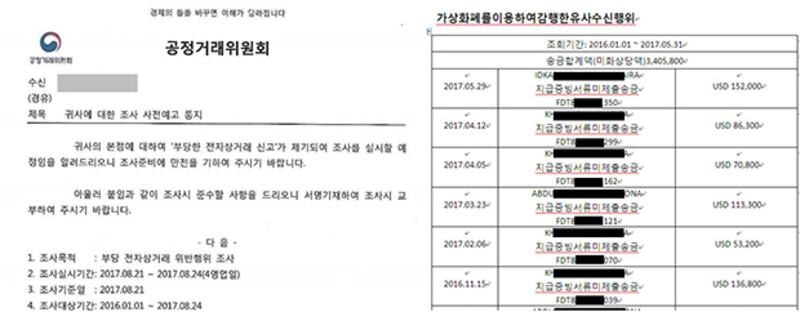 과거 북한의 소행으로 발표난 해킹 사건에서 발견된 악성코드가 담긴 문서의 일부 내용. 이 같은 내용 등을 담은 해킹 메일이 최근 한국 내 가상화폐 거래소 등 관련 업계에 보내지고 있는 것으로 알려졌다. 