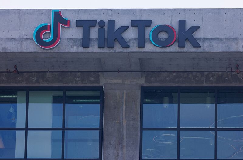 TikTok 位于美国加利福尼亚州卡尔弗城（Culver）的办公楼（路透社）