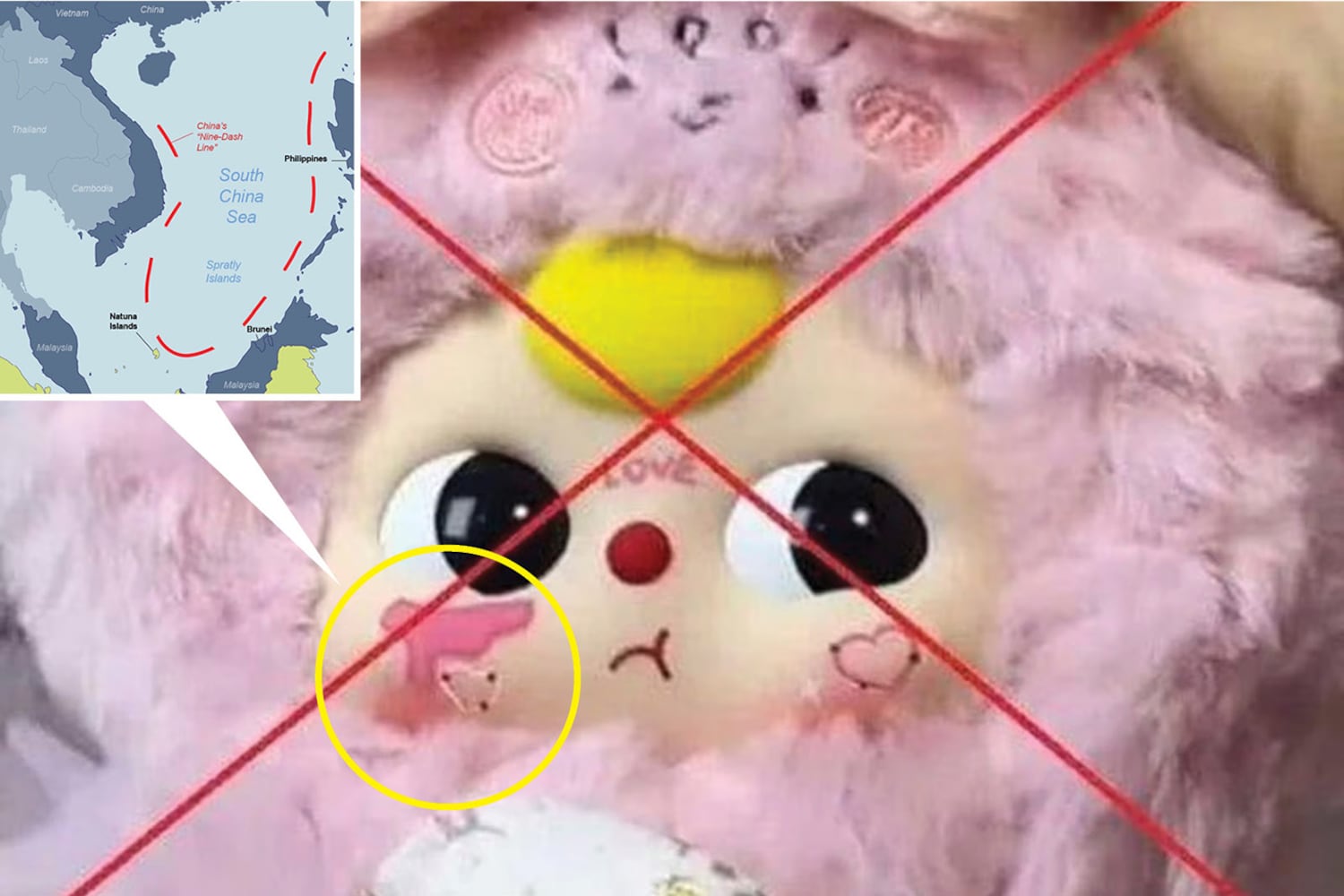 Chinese doll sold in Vietnam shows disputed map of South China Sea, ministry says