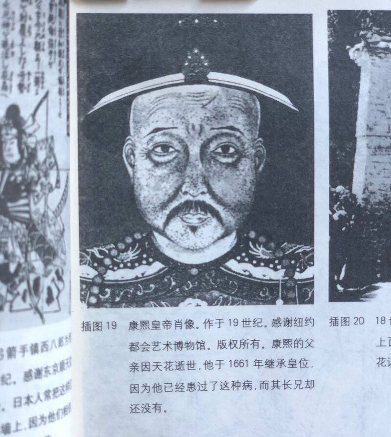 翻拍《天国之花：瘟疫文化史》插图。(唯色提供)