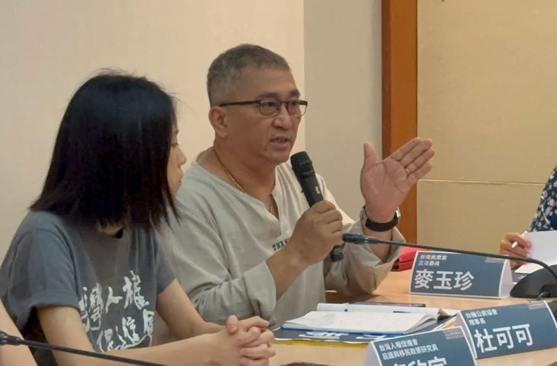 台缅公民协会理事长杜可可。（记者夏小华摄）