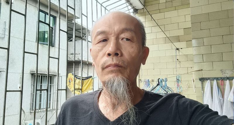 湖南异议人士朱承志（图）相信，除非郭飞雄能重获自由，否则不会停止绝食。（朱承志独家提供，拍摄日期不详）