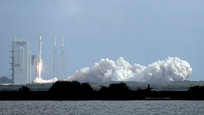 5月17日，美国联合发射联盟（ULA宣布当日上午在佛罗里达州空军基地成功发射了太空试验机X-37B。（美联社）