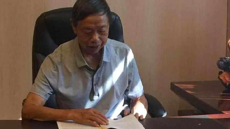 Zhao Mozhang, a municipal official in western China's Chongqing metropolis and founding partner of the Chongqing Phnom Penh Trading Company.