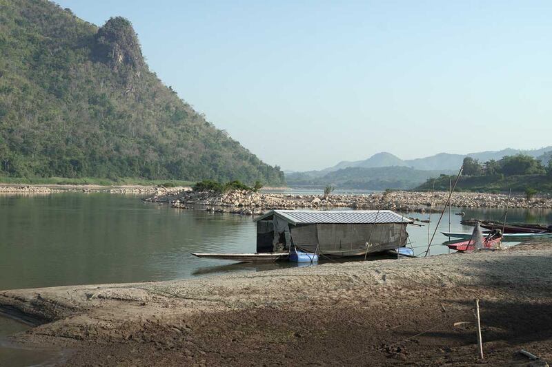 The low water levels are putting more pressure on livelihoods of those who live along and depend on the Mekong River. (RFA)