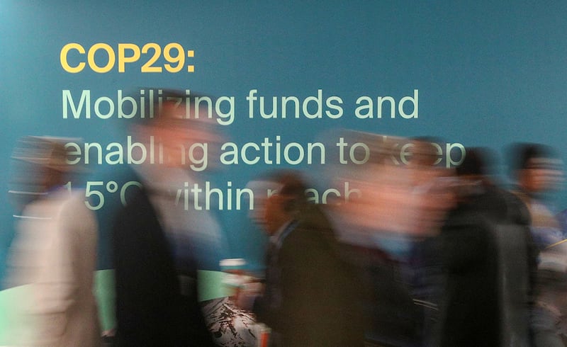 COP29也跟进设立“健康日”，同时发布《韧性健康城市多部门行动路径宣言》。（路透社）