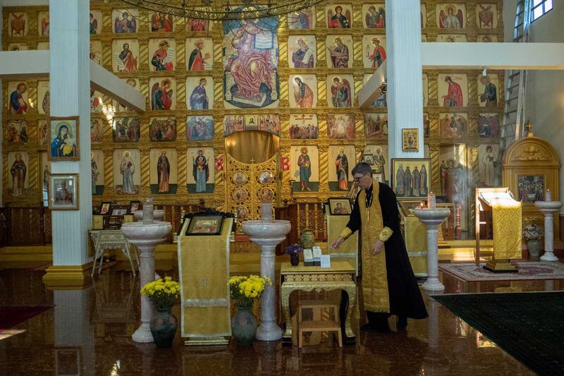 Father Roman Bychkov, priest-in-charge at the Holy Trinity Church in Phuket, June 20, 2023. Credit: Tran Viet Duc/RFA