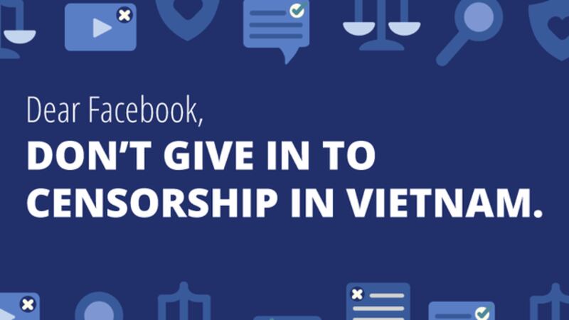 10 tổ chức vào ngày Tự do Báo chí Thế giới, 03/05/19 gửi thư ngỏ kêu gọi Facebook không được khuất phục biện pháp kiểm duyệt của Chính phủ Việt Nam.