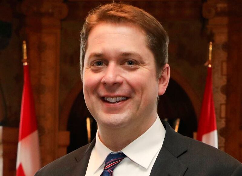 联邦保守党党领安德魯·谢尔(Andrew Scheer)。（图源：维基百科）