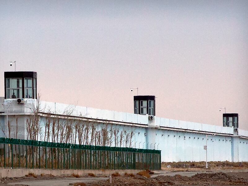 The Number 3 Detention Center in Dabancheng in western China's Xinjiang Uyghur Autonomous Region.