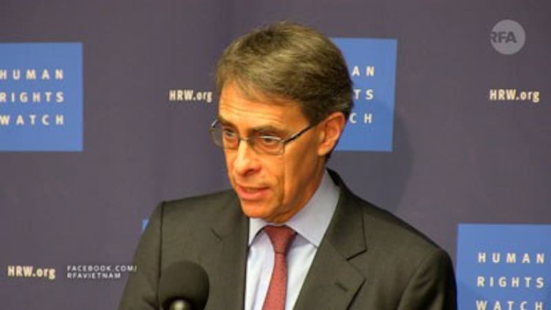 Ông Kenneth Roth, giám đốc điều hành Human Rights Watch.