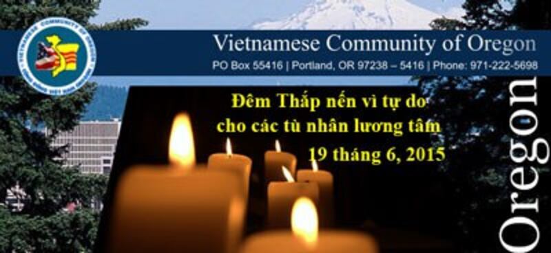 Đêm thắp nến tại thành phố Portland, tiểu bang Oregon vào đêm Thứ Bảy 19 tháng 6, 2015 (minh họa)