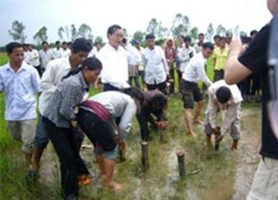 Lãnh tụ đối lập Sam Rainsy