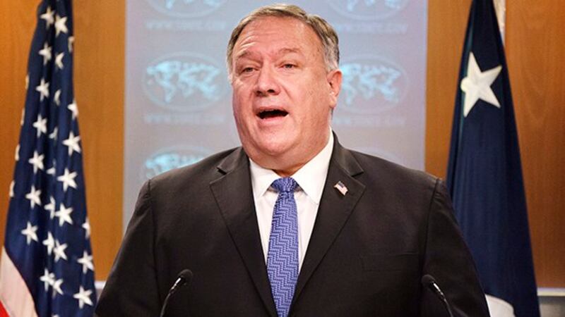 美国前国务卿蓬佩奥（Mike Pompeo）周三强调，国际宗教自由是美国外交的基石，也是对抗极权主义的核心要素。（美联社图片）