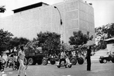 Sài Gòn ngày 30-04-1975. AFP PHOTO.