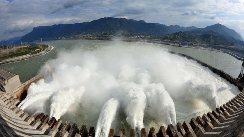 中国三峡大坝（美联社）