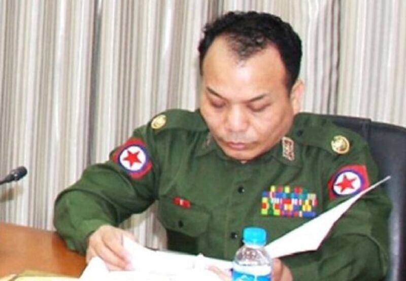 Gen. Yan Naung Soe is seen in Myanmar in an undated photo. Credit: MDN