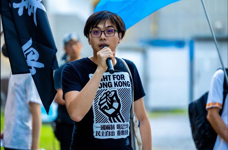 香港前区议员叶锦龙（图）在反送中运动期间曾因涉嫌袭警及刑事毁坏被捕。(叶锦龙独家提供，拍摄日期不详)